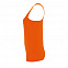 Майка женская Sporty TT Women, оранжевый неон с логотипом в Москве заказать по выгодной цене в кибермаркете AvroraStore