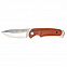 Складной нож Stinger 8236, коричневый с логотипом в Москве заказать по выгодной цене в кибермаркете AvroraStore