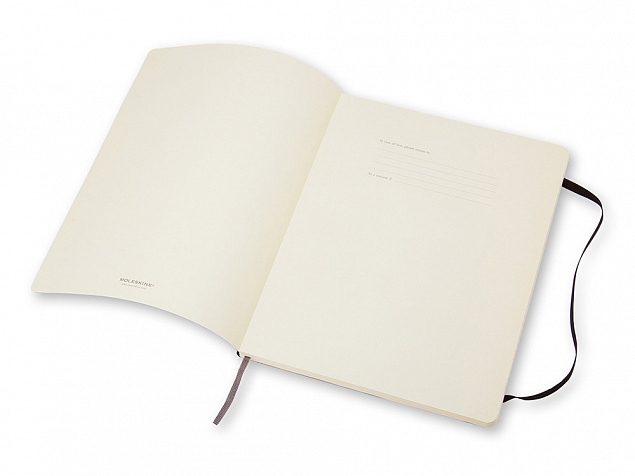 Записная книжка Classic Soft, XLarge (в линейку) с логотипом  заказать по выгодной цене в кибермаркете AvroraStore