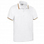 Cпортивная рубашка поло MAASTRICHT (белая) с логотипом в Москве заказать по выгодной цене в кибермаркете AvroraStore