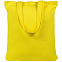 Холщовая сумка Avoska, желтая с логотипом в Москве заказать по выгодной цене в кибермаркете AvroraStore