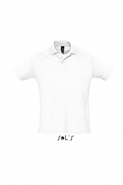Джемпер (рубашка-поло) SUMMER II мужская,Белый XXL с логотипом в Москве заказать по выгодной цене в кибермаркете AvroraStore