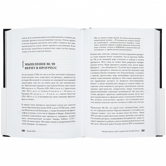Книга «Принцип 80/20» с логотипом в Москве заказать по выгодной цене в кибермаркете AvroraStore