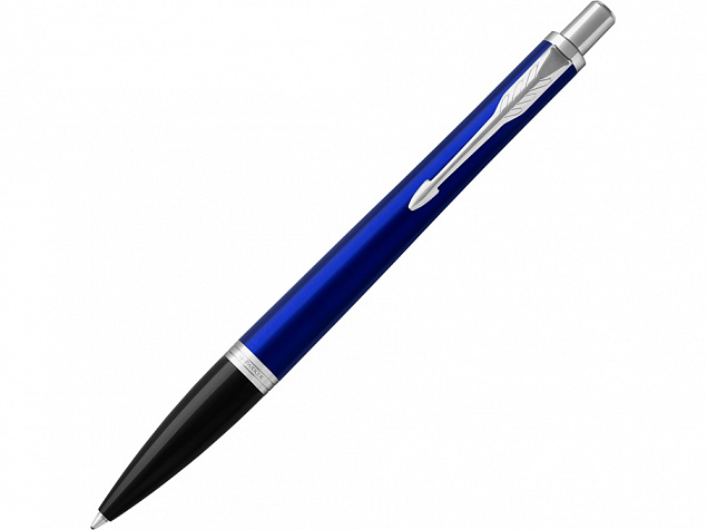 Ручка шариковая Parker Urban Core Nighsky Blue CT, синий/серебристый с логотипом в Москве заказать по выгодной цене в кибермаркете AvroraStore