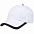 Бейсболка Honor, зеленая с белым кантом с логотипом  заказать по выгодной цене в кибермаркете AvroraStore