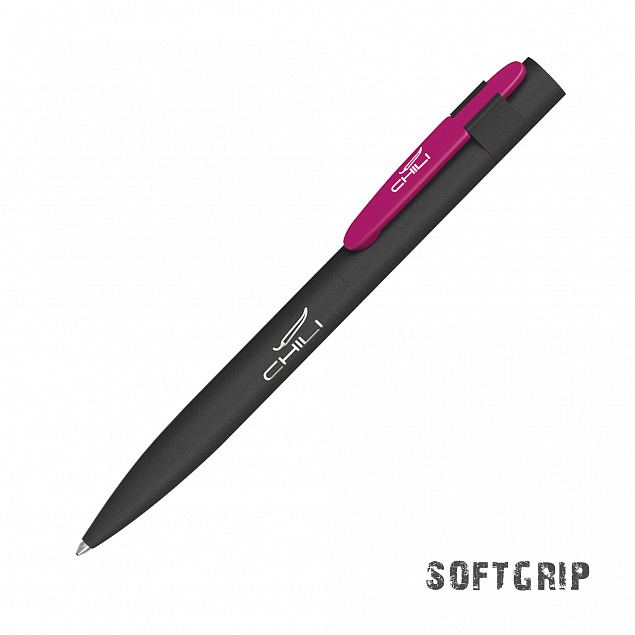 Ручка шариковая "Lip SOFTGRIP" с логотипом в Москве заказать по выгодной цене в кибермаркете AvroraStore