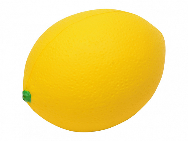 Антистресс Лимон, желтый с логотипом в Москве заказать по выгодной цене в кибермаркете AvroraStore