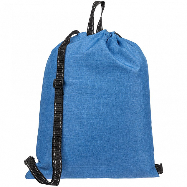 Рюкзак-мешок Melango, синий с логотипом в Москве заказать по выгодной цене в кибермаркете AvroraStore