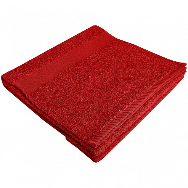 Полотенце Soft Me Large, красное с логотипом в Москве заказать по выгодной цене в кибермаркете AvroraStore