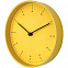 Часы настенные Cleo, желтые с логотипом в Москве заказать по выгодной цене в кибермаркете AvroraStore