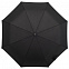 Складной зонт Wood Classic, черный с логотипом в Москве заказать по выгодной цене в кибермаркете AvroraStore