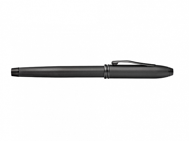 Ручка перьевая Townsend Black Micro Knurl с логотипом в Москве заказать по выгодной цене в кибермаркете AvroraStore