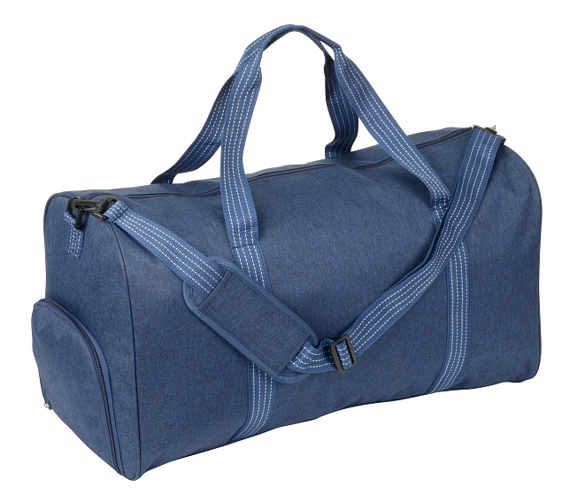 Спортивная сумка MOVE IT, синяя с логотипом в Москве заказать по выгодной цене в кибермаркете AvroraStore