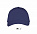 Бейсболка LONG BEACH,Синий/ Белый  с логотипом  заказать по выгодной цене в кибермаркете AvroraStore