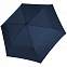 Зонт складной Zero Large, темно-синий с логотипом в Москве заказать по выгодной цене в кибермаркете AvroraStore