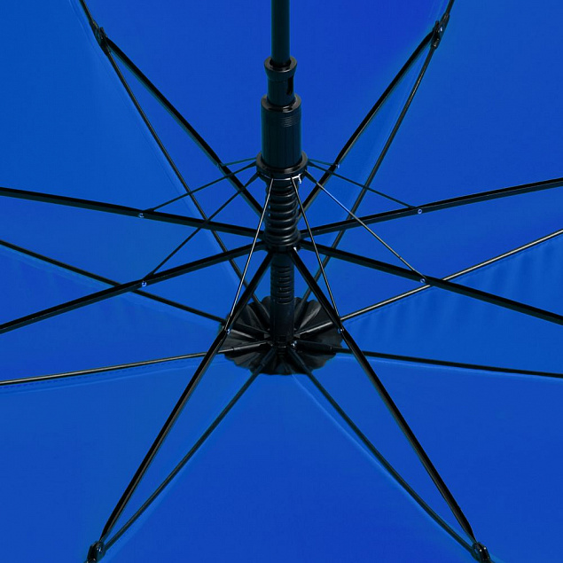 Зонт-трость Color Play, синий с логотипом  заказать по выгодной цене в кибермаркете AvroraStore