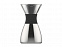 Кофеварка POUR OVER, 1000 мл, серебристый/черный с логотипом  заказать по выгодной цене в кибермаркете AvroraStore