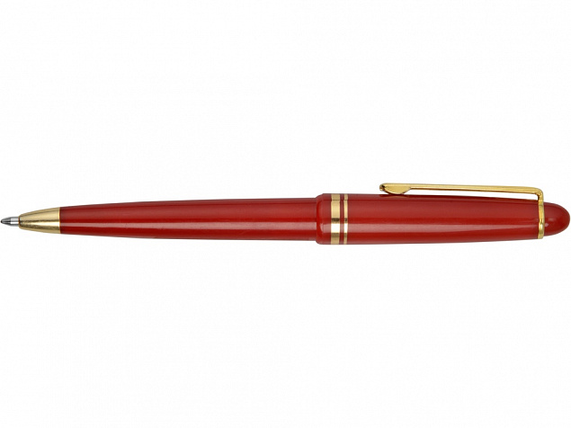 Ручка шариковая Анкона, красный с логотипом в Москве заказать по выгодной цене в кибермаркете AvroraStore