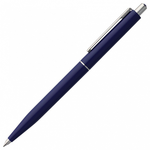 Ручка шариковая Senator Point ver.2, темно-синяя с логотипом в Москве заказать по выгодной цене в кибермаркете AvroraStore
