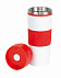 Термокружка ARABICA, красный, белый с логотипом в Москве заказать по выгодной цене в кибермаркете AvroraStore