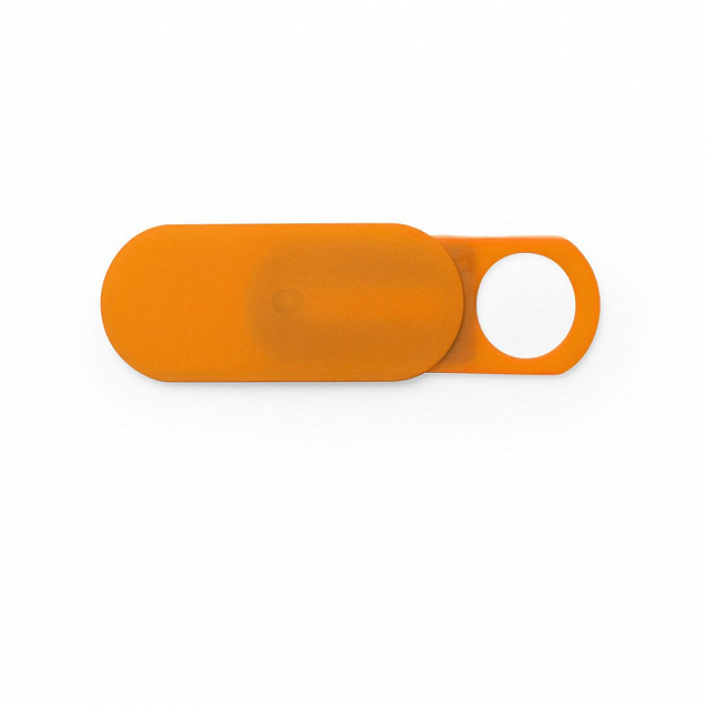 Блокиратор веб-камеры,оранжевый с логотипом в Москве заказать по выгодной цене в кибермаркете AvroraStore