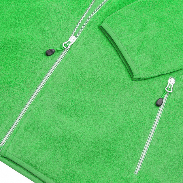 Куртка флисовая мужская TWOHAND зеленое яблоко с логотипом в Москве заказать по выгодной цене в кибермаркете AvroraStore
