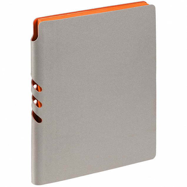 Набор Flexpen Energy, серебристо-оранжевый с логотипом в Москве заказать по выгодной цене в кибермаркете AvroraStore