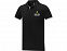Morgan Двухцветное мужское поло с коротким рукавом , черный с логотипом в Москве заказать по выгодной цене в кибермаркете AvroraStore