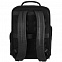 Кожаный рюкзак для ноутбука Santiago, черный с логотипом в Москве заказать по выгодной цене в кибермаркете AvroraStore