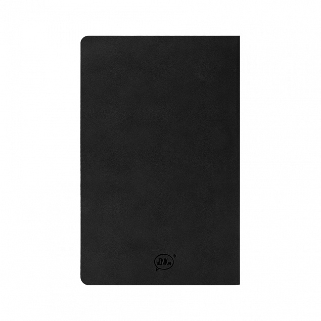 Бизнес-блокнот ALFI, A5, черный, мягкая обложка, в линейку с логотипом в Москве заказать по выгодной цене в кибермаркете AvroraStore