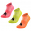 Набор из 3 пар спортивных носков Monterno Sport, розовый, зеленый и оранжевый с логотипом в Москве заказать по выгодной цене в кибермаркете AvroraStore