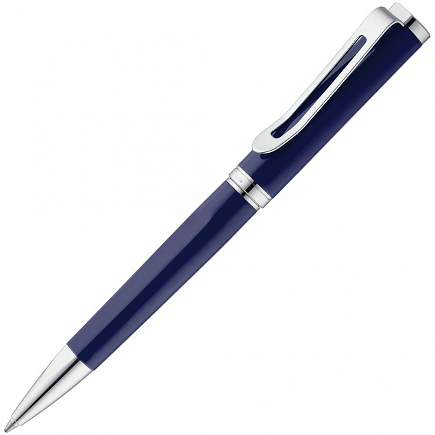 Ручка шариковая Phase, синяя с логотипом в Москве заказать по выгодной цене в кибермаркете AvroraStore