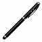 Шариковая ручка с лазерной указкой Supreme, черная с логотипом в Москве заказать по выгодной цене в кибермаркете AvroraStore