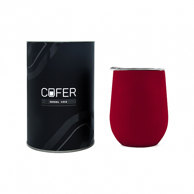 Набор Cofer Tube софт-тач CO12s black, красный с логотипом в Москве заказать по выгодной цене в кибермаркете AvroraStore