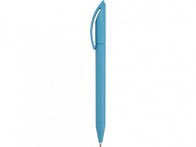 Ручка пластиковая шариковая Prodir DS3 TMM, голубой с логотипом в Москве заказать по выгодной цене в кибермаркете AvroraStore