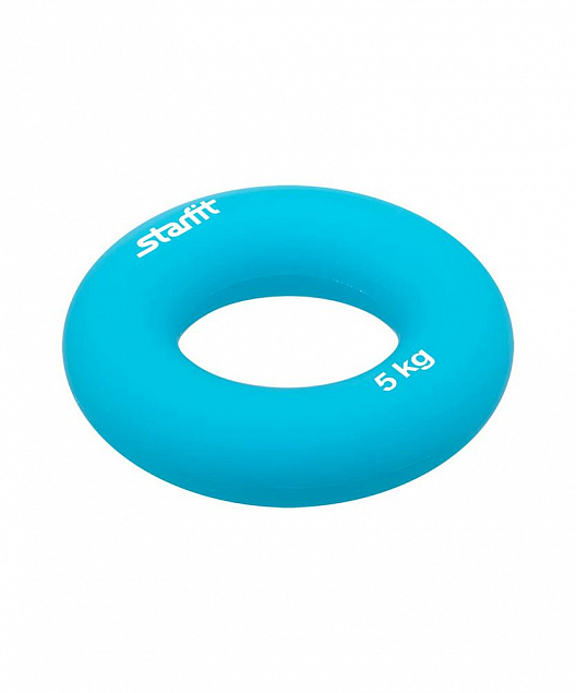 Эспандер кистевой Ring, синий с логотипом в Москве заказать по выгодной цене в кибермаркете AvroraStore