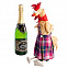 Чехол на шампанское «Глава семейства» с логотипом в Москве заказать по выгодной цене в кибермаркете AvroraStore