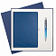 Подарочный набор Portobello/Latte NEW синий (Ежедневник недат А5, Ручка) с логотипом в Москве заказать по выгодной цене в кибермаркете AvroraStore