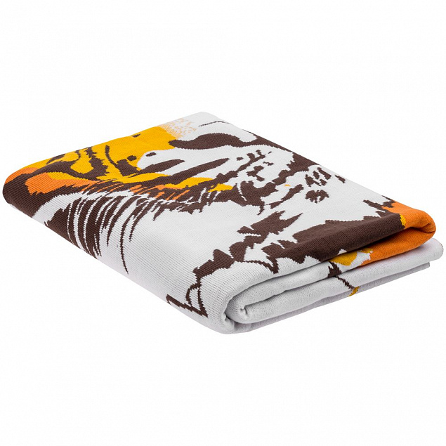 Плед Tiger Wools с логотипом в Москве заказать по выгодной цене в кибермаркете AvroraStore