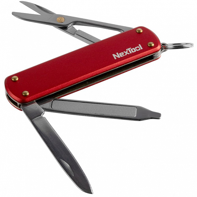 Нож-брелок NexTool Mini, красный с логотипом в Москве заказать по выгодной цене в кибермаркете AvroraStore