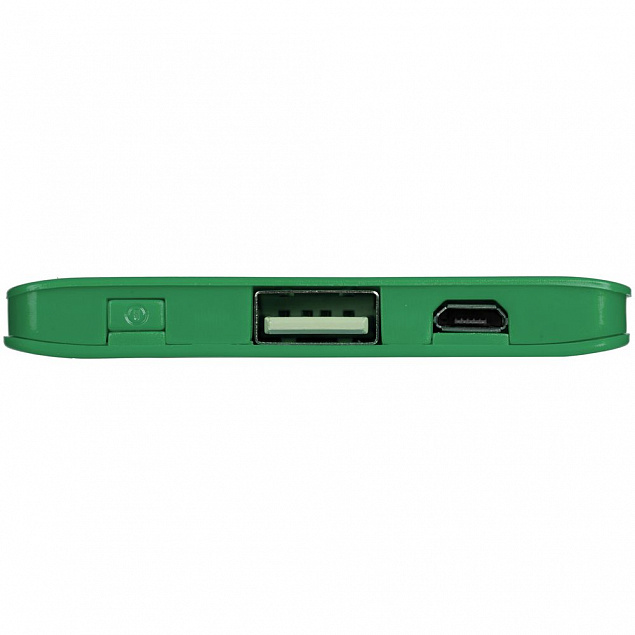Внешний аккумулятор Easy Trick, 4000 мАч, зеленый с логотипом в Москве заказать по выгодной цене в кибермаркете AvroraStore
