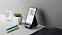 Настольные часы "Smart Pyramid" с bluetooth колонкой (3Вт) и беспроводным (15W) зарядным устройством, с подсветкой логотипа с логотипом в Москве заказать по выгодной цене в кибермаркете AvroraStore