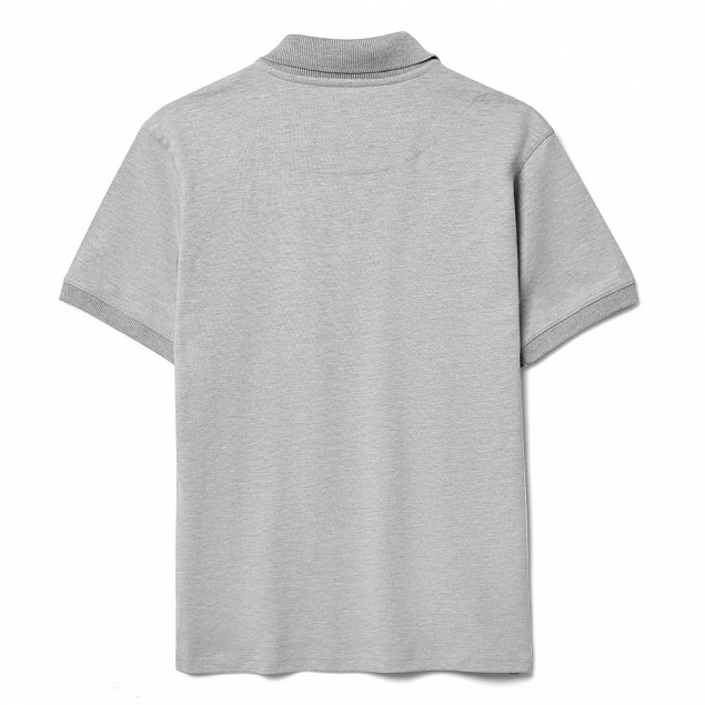 Рубашка поло мужская Virma Stretch, серый меланж с логотипом в Москве заказать по выгодной цене в кибермаркете AvroraStore