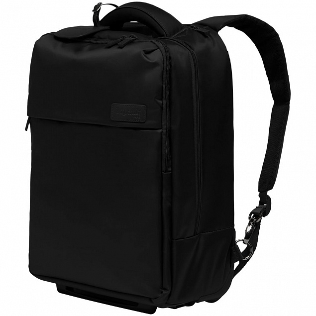 Рюкзак на колесах Plume Business, черный с логотипом в Москве заказать по выгодной цене в кибермаркете AvroraStore
