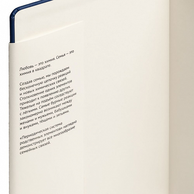Ежедневник «Мамий», недатированный, синий с логотипом в Москве заказать по выгодной цене в кибермаркете AvroraStore
