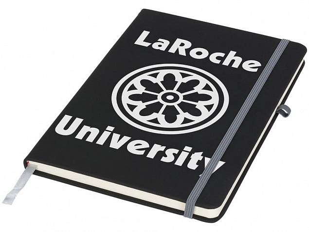 Блокнот А5 «Noir» с логотипом в Москве заказать по выгодной цене в кибермаркете AvroraStore