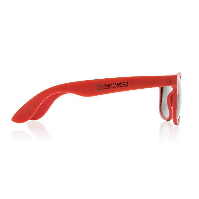 Солнцезащитные очки из переработанного полипропилена GRS с логотипом  заказать по выгодной цене в кибермаркете AvroraStore