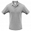 Рубашка поло Heavymill серый меланж с логотипом в Москве заказать по выгодной цене в кибермаркете AvroraStore