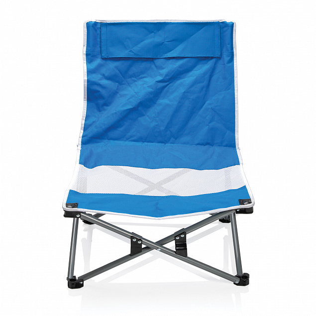 Складное пляжное кресло с чехлом с логотипом в Москве заказать по выгодной цене в кибермаркете AvroraStore