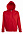 Толстовка мужская на молнии с капюшоном Seven Men 290, красная с логотипом в Москве заказать по выгодной цене в кибермаркете AvroraStore